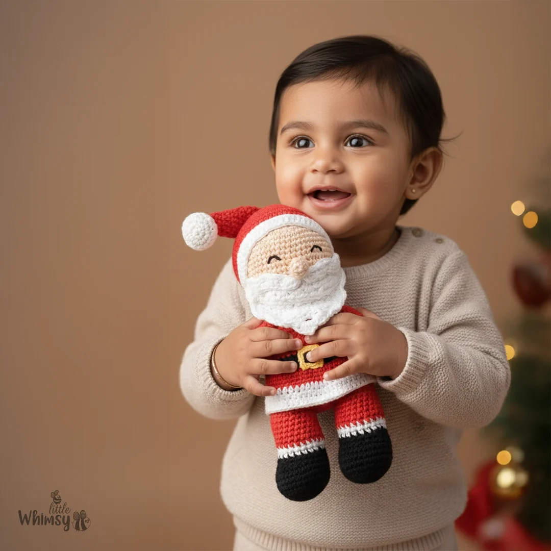 Ho-Ho Buddy | Handmade Crochet Doll