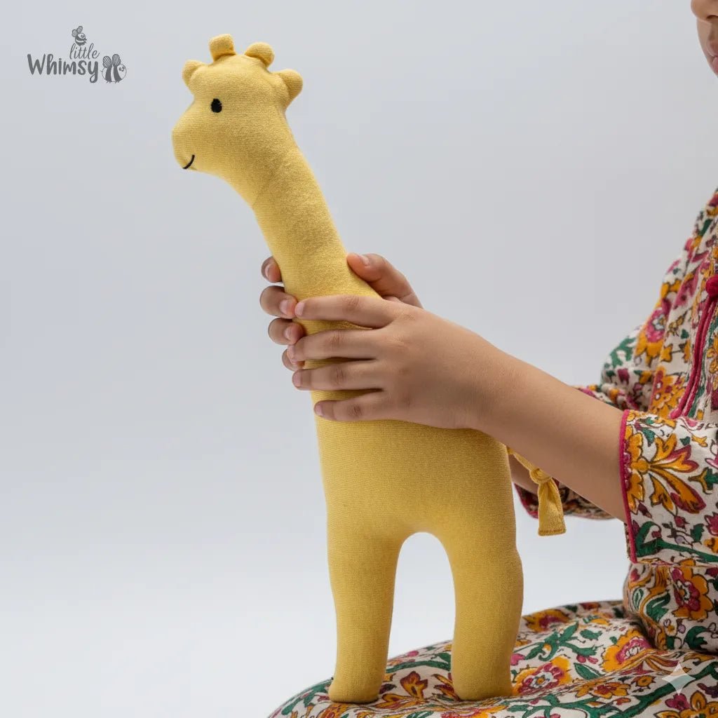 Gia the Giraffe Cuddle Sofy ToyLittle WhimsySoft Toys