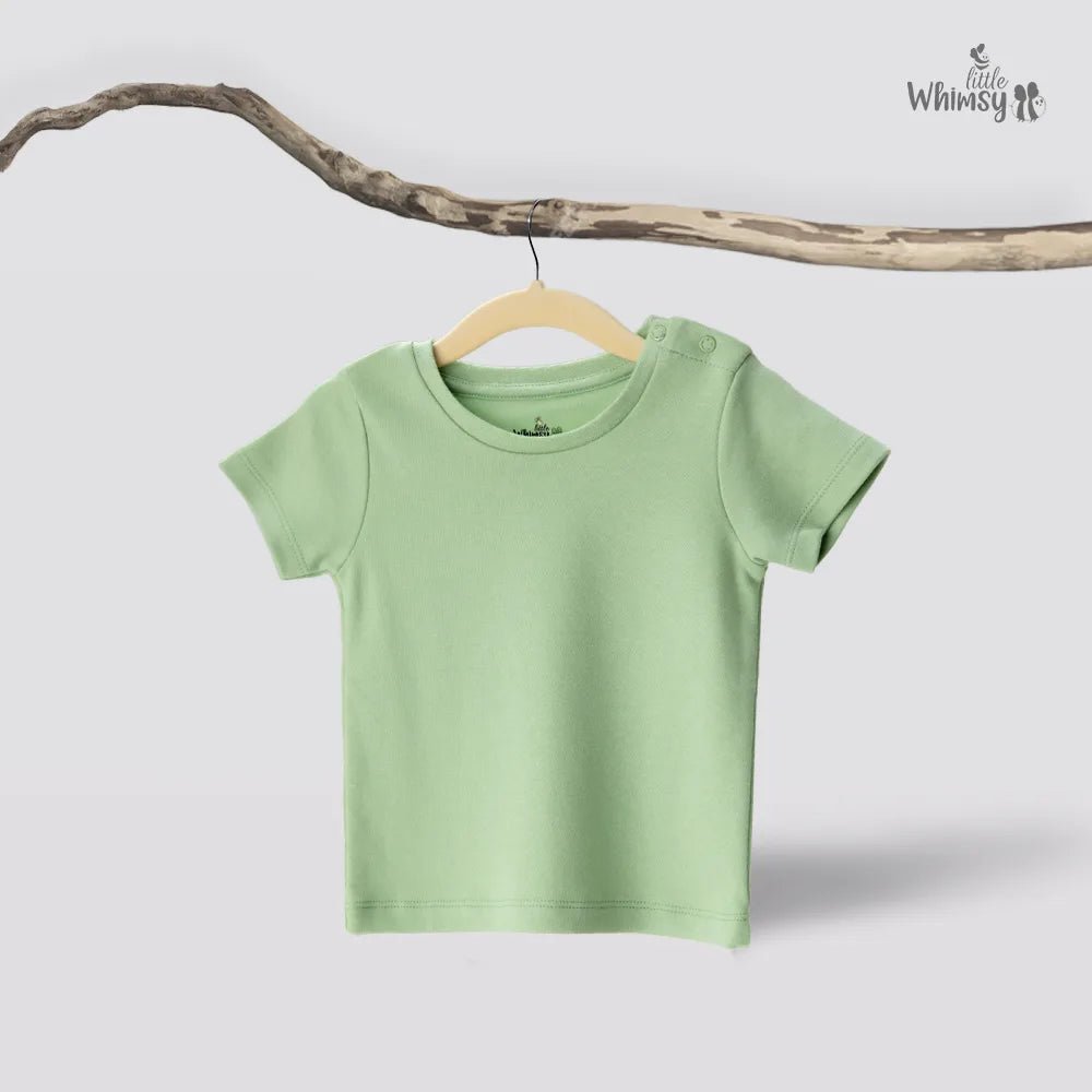 Moss Green T-ShirtLittle WhimsyOrganic Cotton T-Shirt