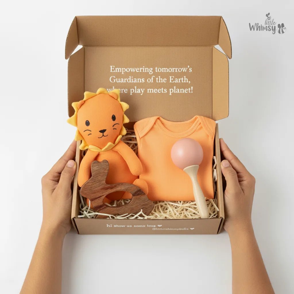 Newborn Gift Set | Outfit,Toy,Teether & RattleLittle WhimsyNewborn Gift Set
