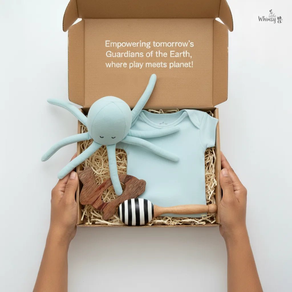 Newborn Gift Set | Outfit,Toy,Teether & RattleLittle WhimsyNewborn Gift Set