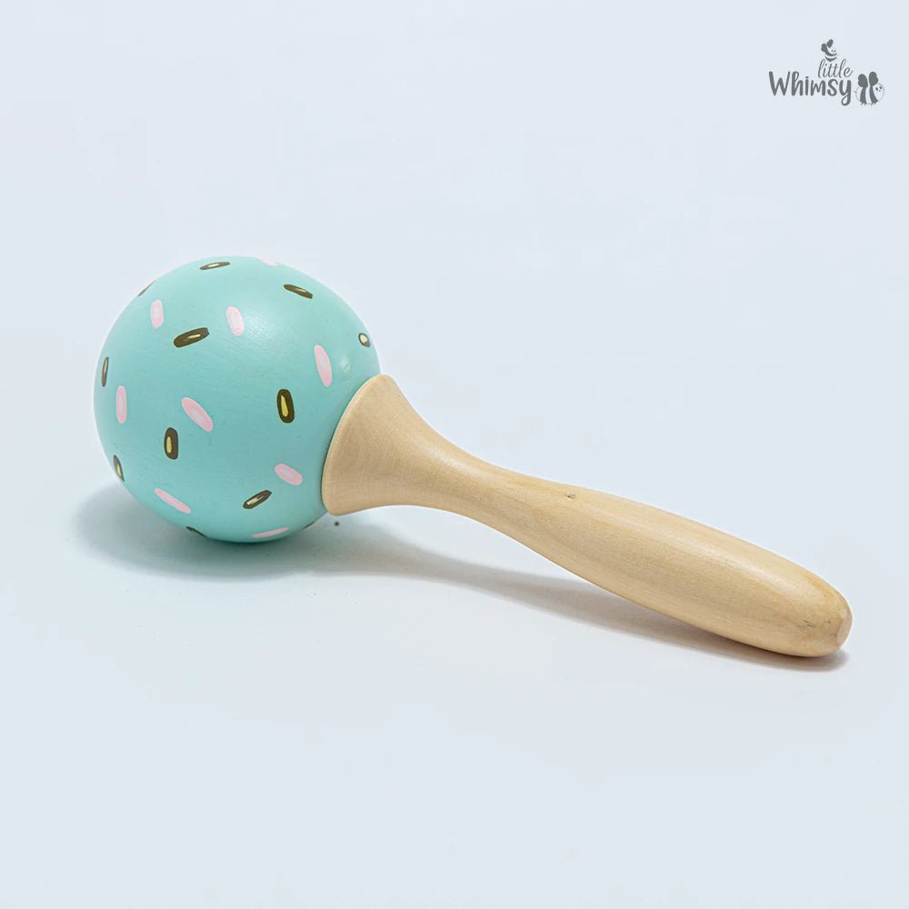 Wooden Donut Style MaracasLittle WhimsyWooden Toys