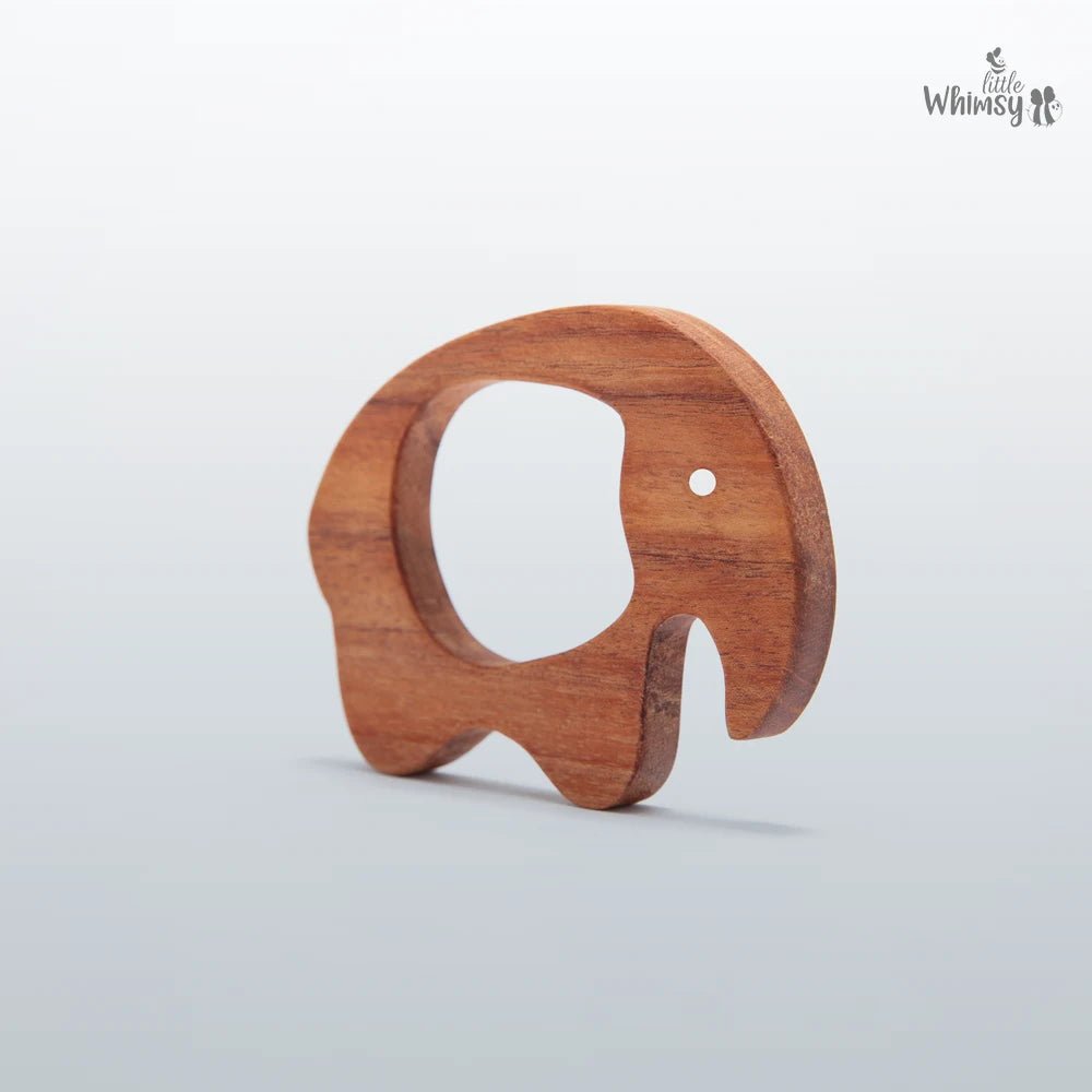 Wooden Elephant TeetherLittle WhimsyWooden Toys