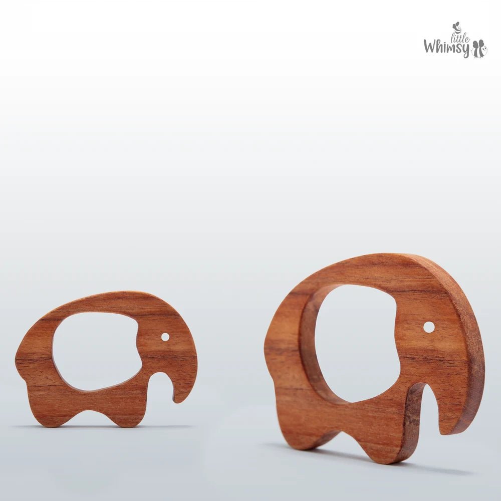 Wooden Elephant TeetherLittle WhimsyWooden Toys